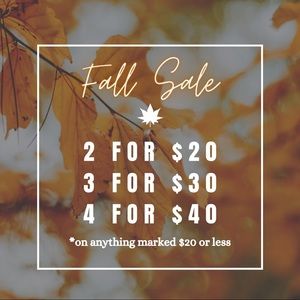 ⭐️FALL SALE⭐️